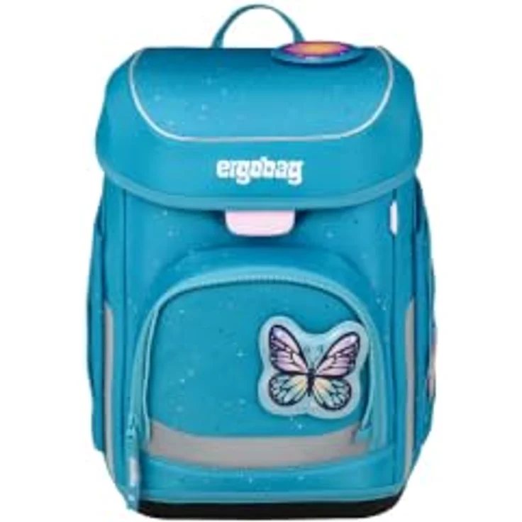 ergobag cubo Schulranzen-Set SchmettBärling, Schulranzen mit 21 Litern Volumen, anpassbare Rückenhöhe, inklusive Federmäppchen und Sportbeutel – Bild 2