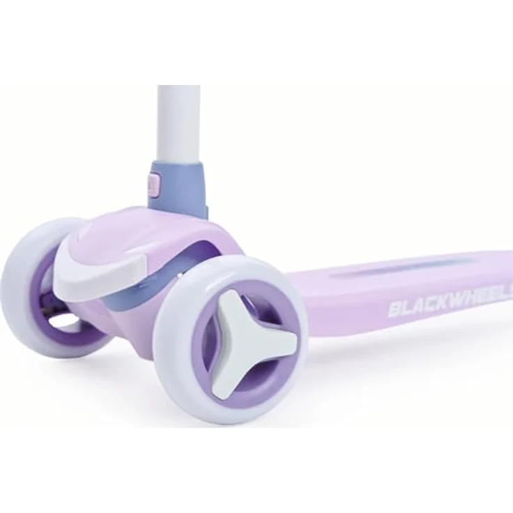 BLACKWHEELS Kinderstep Scooter Blink Pastel Pink, Dreirädriges Design mit LED-Rädern – Bild 9