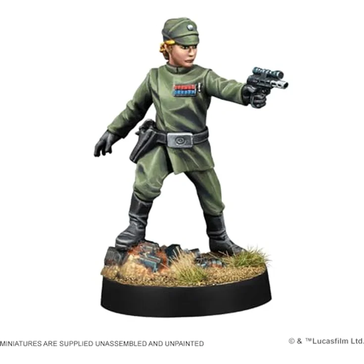 Atomic Mass Games Star Wars Legion - Anpassbarer Imperial Officer Agent, Miniaturenset mit über 20 optionalen Teilen – Bild 4