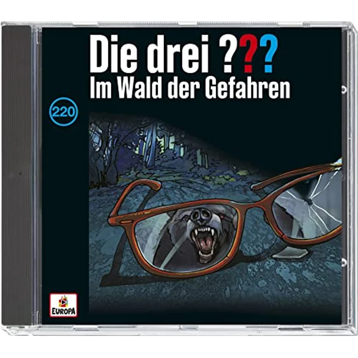 Europa Hörspiel-CD Die drei ??? 220 - Der Wald der Gefahren, spannendes Abenteuer in den Rocky Mountains – Bild 3