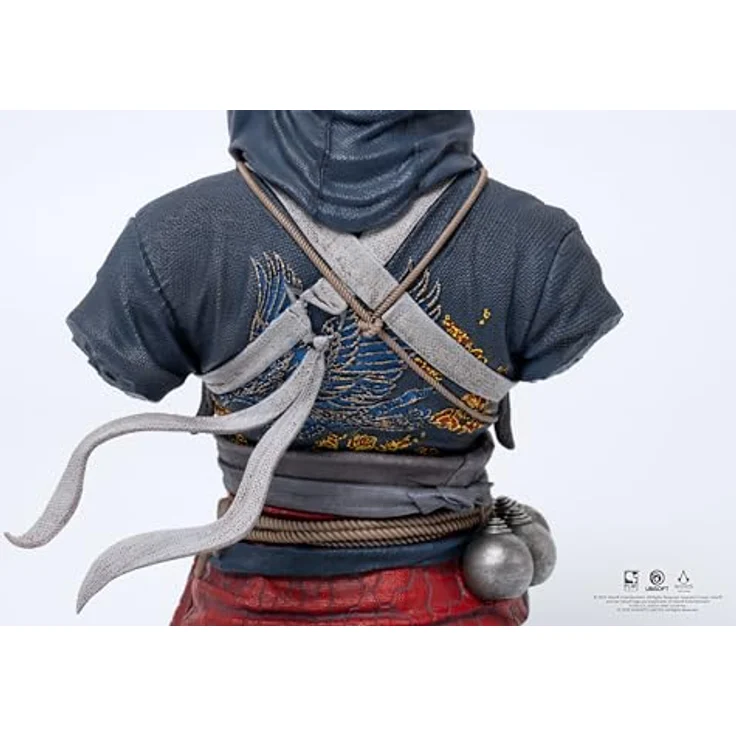 Purearts Assassin’s Creed Shadows Naoe Büste, 1:4 Maßstab, 19 cm, detailgetreue PVC/ABS Skulptur – Bild 9