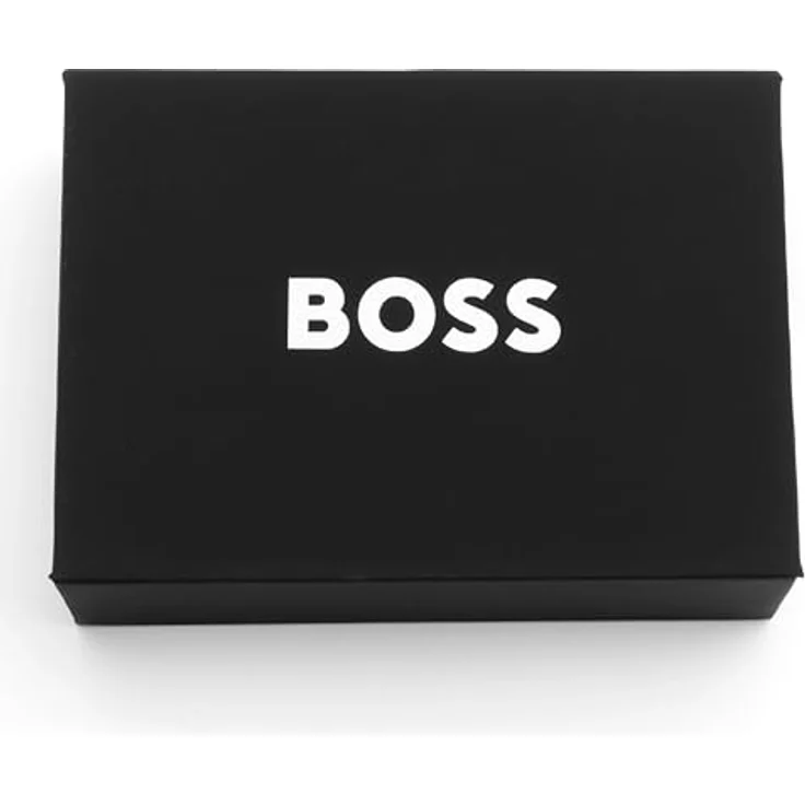 BOSS Schlüsselanhänger Iconic, Silikon schmal, schwarz mit Schlüsselring und HUGO BOSS Logo – Bild 9