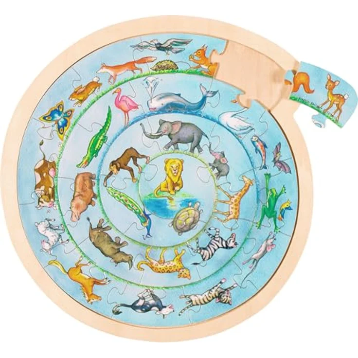 Puzzle: Tiere Circle 27-Piece – Bild 3