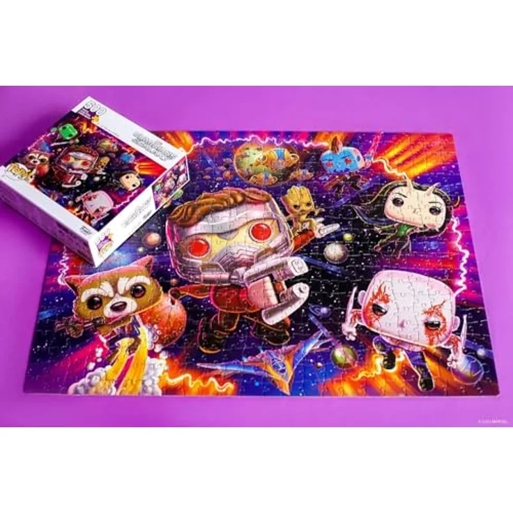 Funko POP! Puzzle - Marvel Guardians of The Galaxy - 500 Teile - 45.7cm x 61 cm - Englisch – Bild 3