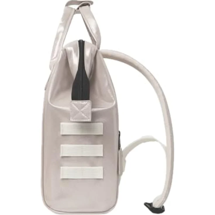 Cabaia Adventurer Iridescent, Kinderrucksack S 32 cm, beige, 100% Polyurethan, 23 cm x 13 cm x 32 cm – Bild 10