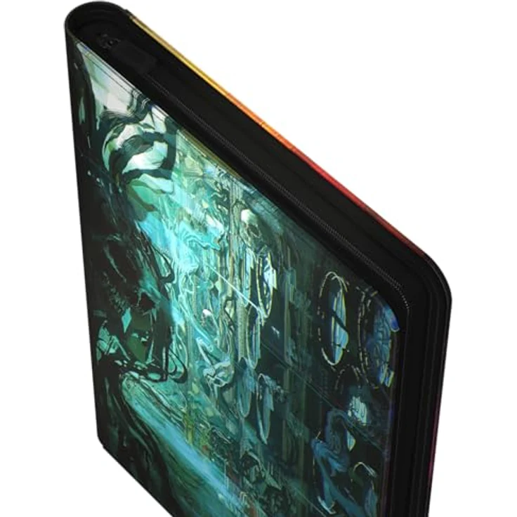 Ultimate Guard Zipfolio 360 Xenoskin Magic: The Gathering "Duskmourn"-1, Sammelkarten Zubehör mit offiziell lizenziertem Artwork, Reißverschluss, für Karten mit Doppelhülle, säure- und PVC-frei – Bild 5