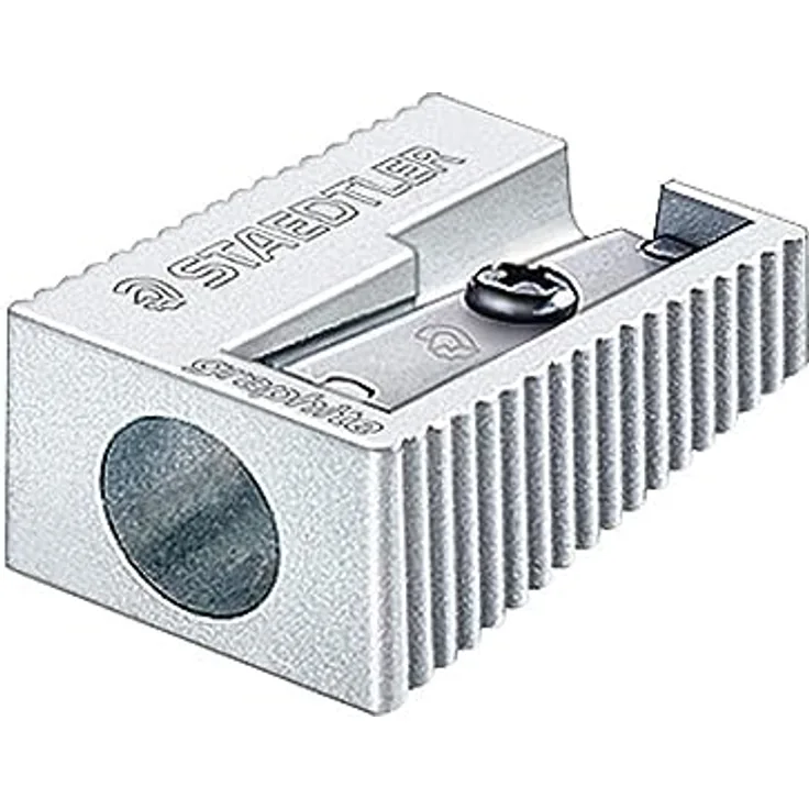 Staedtler 510 10 – Anspitzer (Manual Pencil Sharpener, Metallic, Metall)