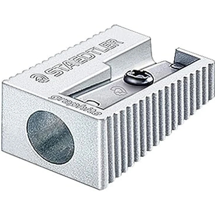 Staedtler 510 10 – Anspitzer (Manual Pencil Sharpener, Metallic, Metall)
