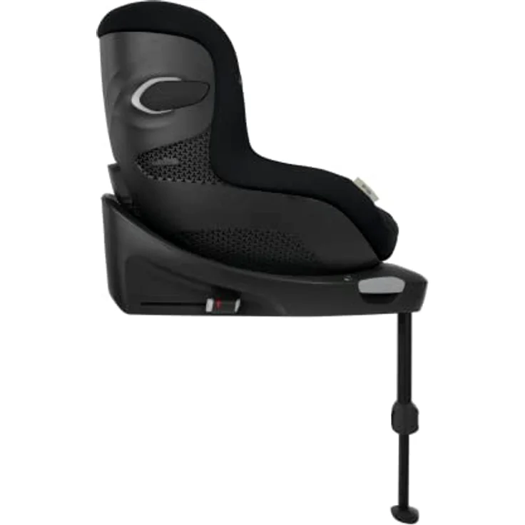 CYBEX Gold Kinder-Autositz Sirona Gi i-Size Plus inkl. Base, Ab ca. 3 Monaten bis 4 Jahre (Ab Geburt mit Neugeboreneneinlage), Max. 20 kg, 61 - 105 cm (Ab 40 cm mit Neugeboreneneinlage), Moon Black – Bild 4