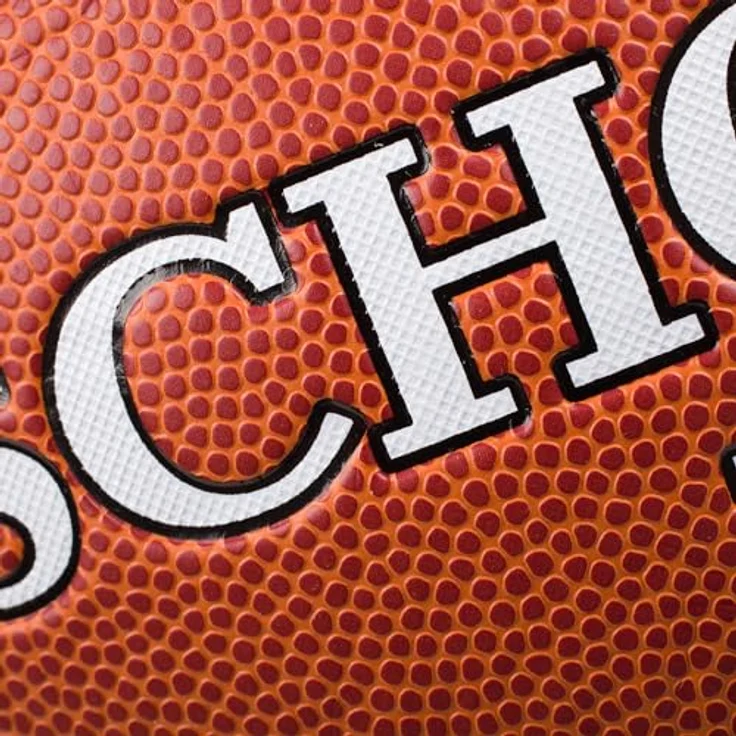 Sport-Thieme Basketball School Größe 7, Unisex Trainingsball in Orange mit Butyl-Blase und hoher Griffigkeit – Bild 3