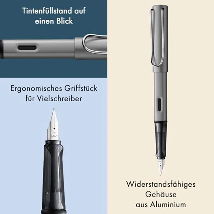 LAMY Füllhalter AL-star graphite LH - Preisvergleich – Bild 5
