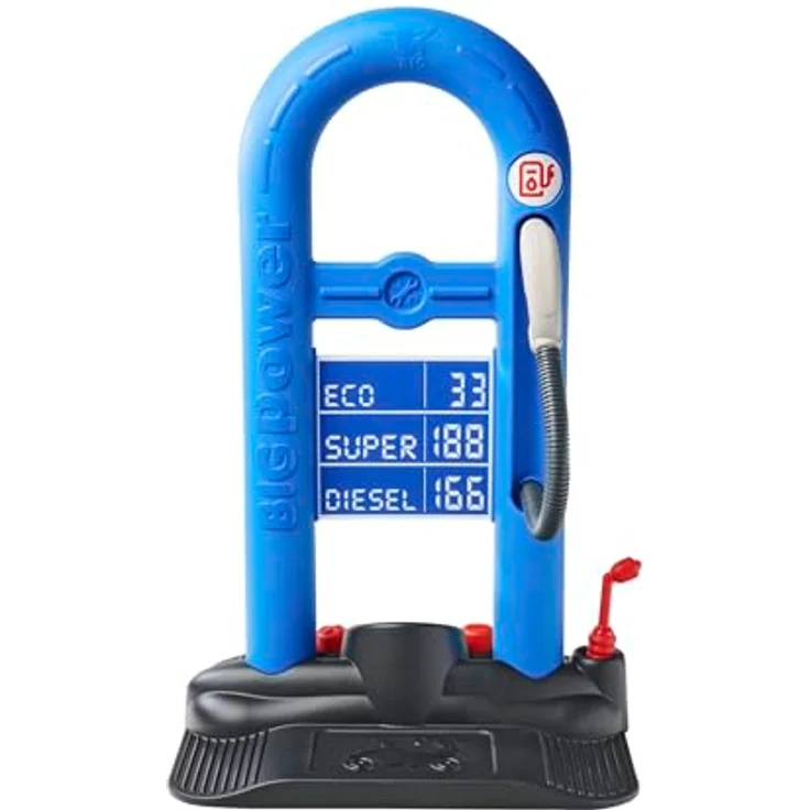 BIG Bobby Car Tankstelle, Spielzeug-Zubehör zur Förderung von Kreativität und motorischen Fähigkeiten – Bild 2