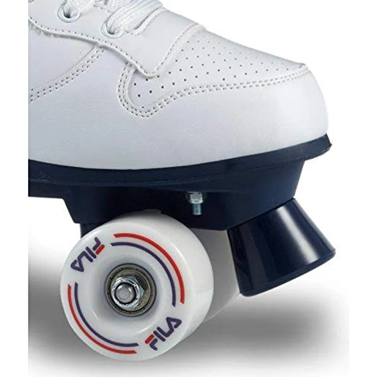 FILA SKATES ACE Inline Skate, White/Blue/RED, 41 - Aluminium-Struktur, ABEC-7-Kugellager, komfortabel & verstärktes Obermaterial – Bild 4