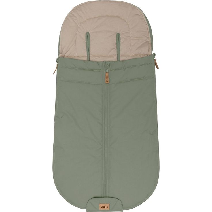 Fillikid Sommerfußsack Light Trend, Fußsack für Buggy und Kinderwagen, wind- und wetterfest, salbei, 100 x 50 cm