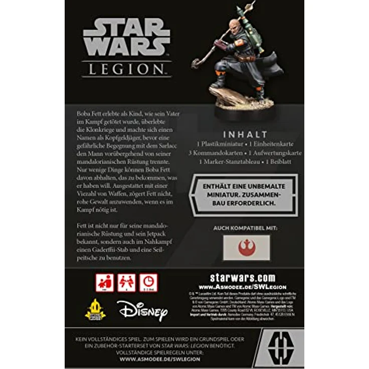 Star Wars: Legion – Boba Fett (Daimyo) [Erweiterung] – Bild 3