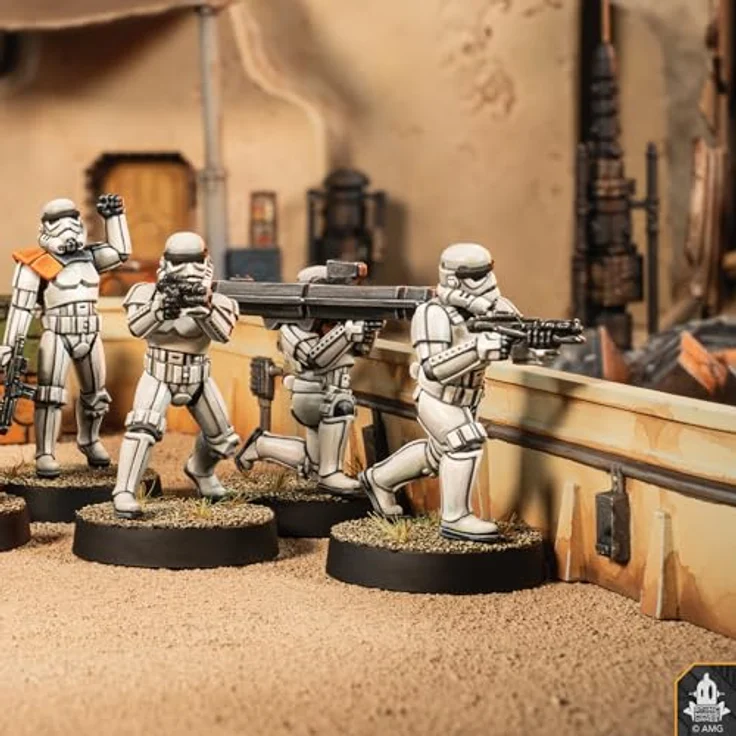 Atomic Mass Games Star Wars Legion - Stormtroopers Einheitserweiterung mit 11 hochdetaillierten Miniaturen, inkl. Sturmtruppen-Anführer und schweren Waffen-Sturmtrupplern – Bild 6