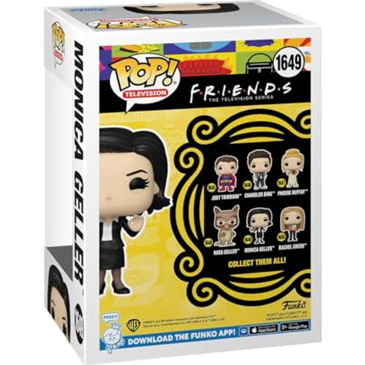 Funko POP! Monica Geller Vinyl-Sammelfigur - 9,5 cm - Geschenkidee - Offizielle TV Fans - Modellfigur Für Sammler - Funko – Bild 3