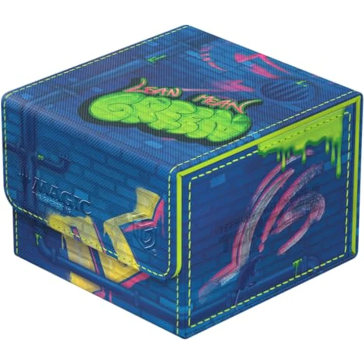 Ultimate Guard Sidewinder 133+ Xenoskin Deckbox für Magic: The Gathering, Teenage Mutant Ninja Turtles Design, blau, für 133 Karten – Bild 2