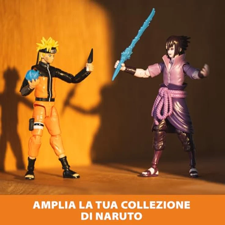 Bandai Anime Heroes Naruto Shippuden, Gelenkige Jiraya-Figur 17 cm mit 16 Artikulationspunkten, Spielzeug für Kinder ab 4 Jahren, Offizielle Lizenz – Bild 4