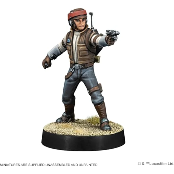Atomic Mass Games Star Wars Legion anpassbarer Rebellenoffizier & Agent, Miniaturenspielset mit über 20 optionalen Bauteilen – Bild 3