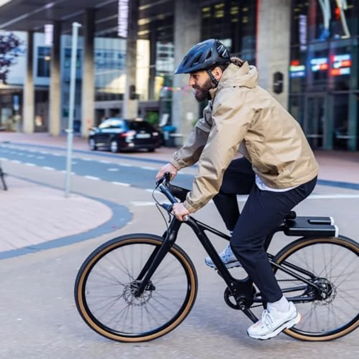 Abus Helm Urban-I 3. 0 - Velvet Black 52 - 58 cm – Bild 7