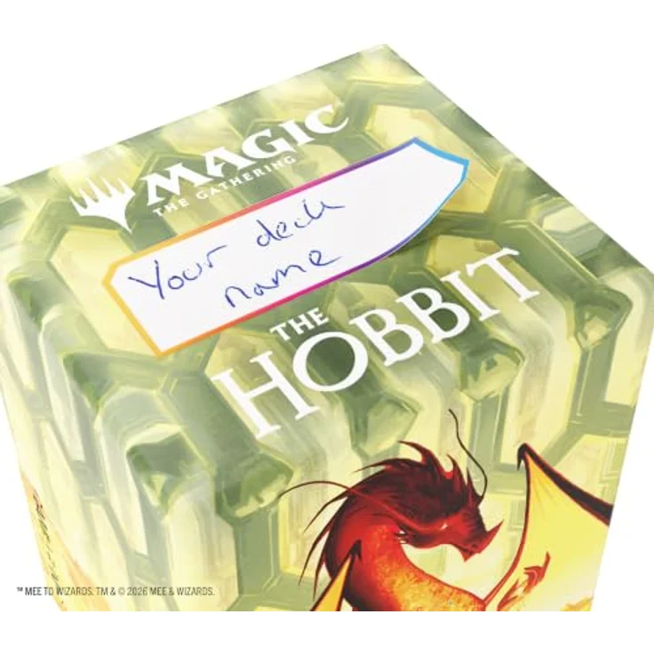 Gamegenic MTG Der Hobbit Bastion 80+ XL Kartenbox, robuste Deckbox für bis zu 80 Karten mit Smaug-Motiv – Bild 7