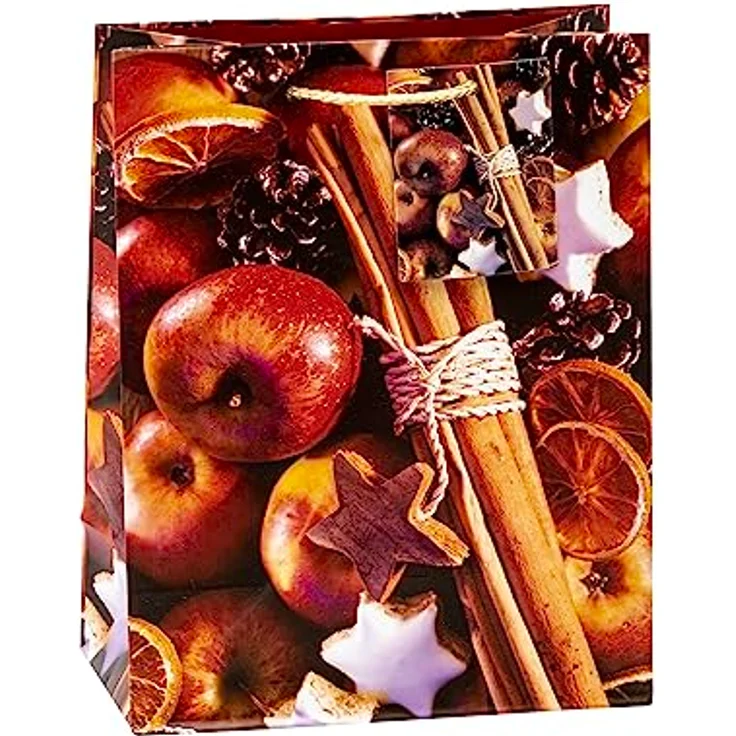 TSI Geschenktüten WEIHNACHTEN SERIE 7, 12er Packung, Größe: Mittel (HxBxT 23 x 18 x 10 cm), Art. Nr. 84017 – Bild 5