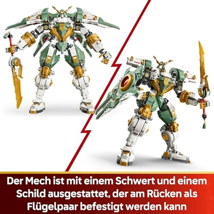 LEGO Ninjago Lloyds Titan-Mech 15 Jahre Jubiläum (71860), 1.293-teiliges Sammlerset für Fans ab 14 Jahre, Höhe 32 cm – Bild 5