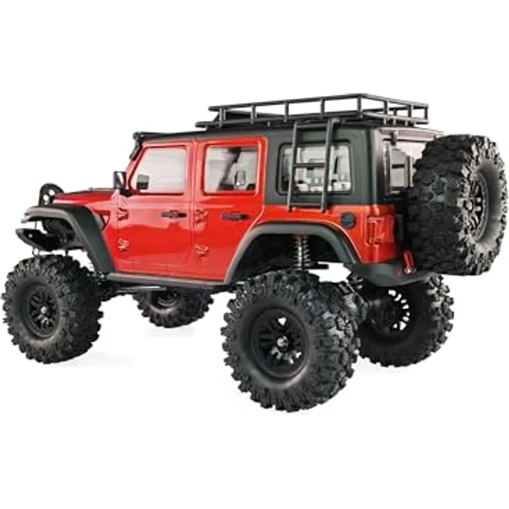 Amewi 22652 AMXRock Crosstrail Crawler 4WD 1:10 ARTR rot-metallic – Bild 5