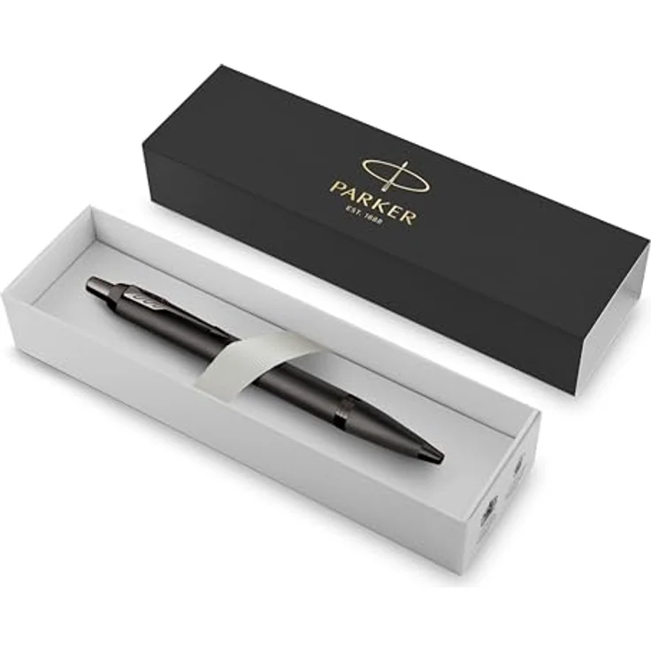 Parker Pen IM Monochrome, Kugelschreiber mit vollmetallischem Körper, schwarz und bronze – Bild 8
