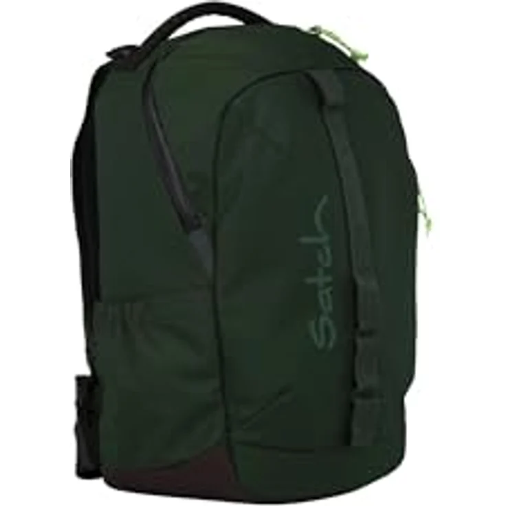 Satch con:next Schulrucksack, ergonomisch, wasserdicht, leicht, mit Laptopfach und Heftebox, Urban Green - Grün – Bild 3