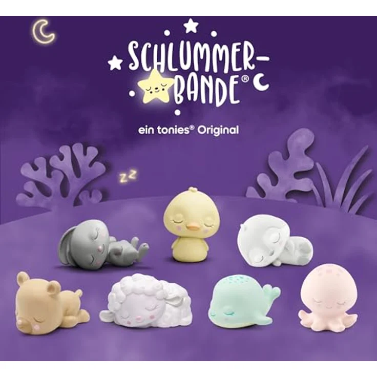 tonies Nachtlicht Schlummerkrokodil, Einschlafhilfe mit Licht & Musik, 75 Min. Melodien, 90 Min. Akkulaufzeit, eigene Aufnahmen, für Babys & Kinder ab 1 Jahr – Bild 5