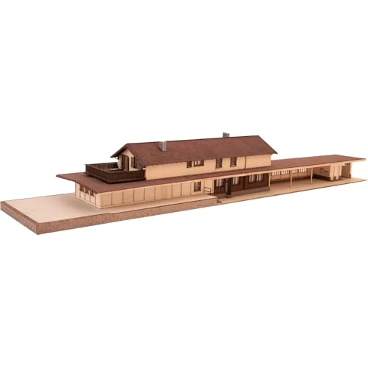 Noch 63005 N Bahnhof Bergün, Modellbau Zubehör, 1 Stück – Bild 1