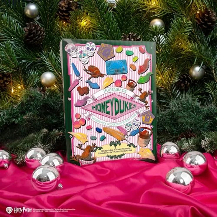 Cinereplicas Harry Potter Honeydukes Adventskalender 2025, offizielles Lizenzprodukt mit 24 Überraschungen und festlichem Design – Bild 3