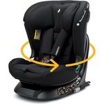 Osann Kindersitz Taos 360 midi, drehbar für Reboarder bis 150 cm, inklusive Isofix-Basis & Toptether, Schwarz