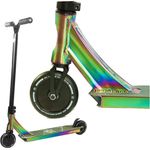 Revolution Stuntscooter Revolution Supply Storm Stunt-Scooter H= 85,5cm Neochrom, Stunt Roller mit Chromoly-Stahl Lenker und 110mm High Rebound Hohlkern Rad