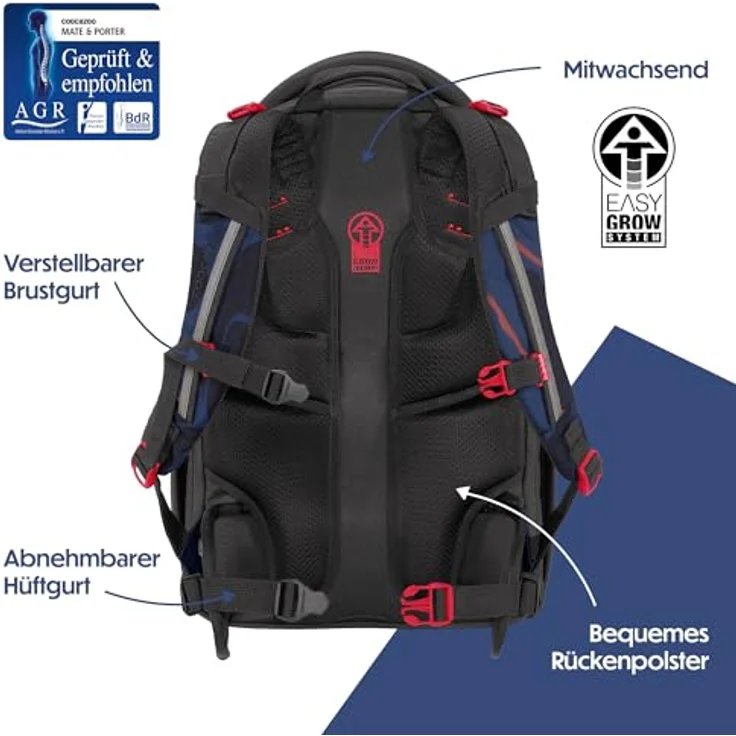 Coocazoo Porter Lava Lines – Bild 5