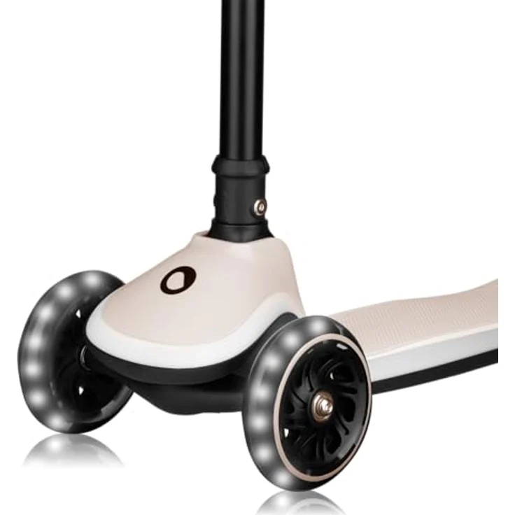 lionelo Dreiradscooter MEY, LED-Deck, faltbare Lenkstange, Tragegriff, bis 50 kg, ab 3 Jahren – Bild 7