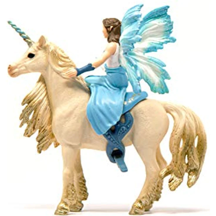 Schleich 'Bayala' - 42508 Eyelas Ausritt auf Goldeinhorn Spielfigur – Bild 2