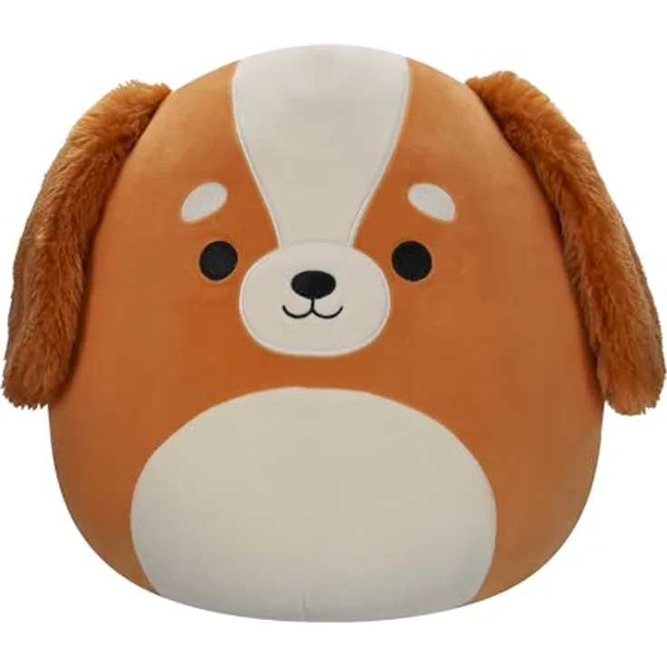 Squishmallows SQCR05413 - Ysabel der Spaniel 30 cm, offizielles Jazwares Plüsch, superweiches Kuscheltier