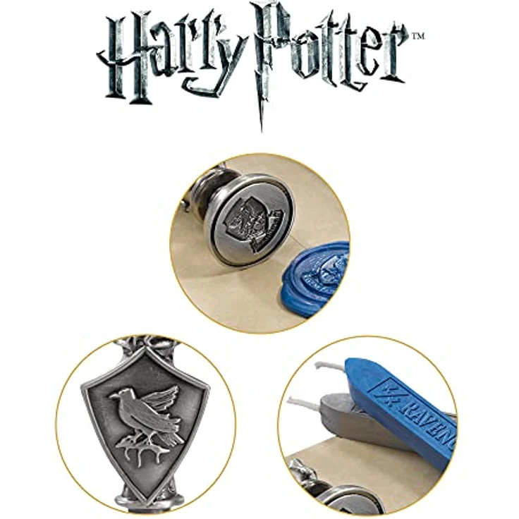 The Noble Collection Stempel Siegel Ravenclaw, Metall, 10.6 cm, Harry Potter – Bild 4