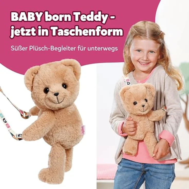 Baby Born Puppenkleidung Bär, Bärentasche – Bild 3