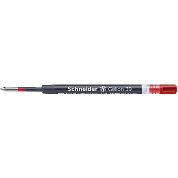 SCHNEIDER NOVUS Gel-Tintenroller Gelion 39, Füller mit weichem Schreibgefühl, rot – Bild 2