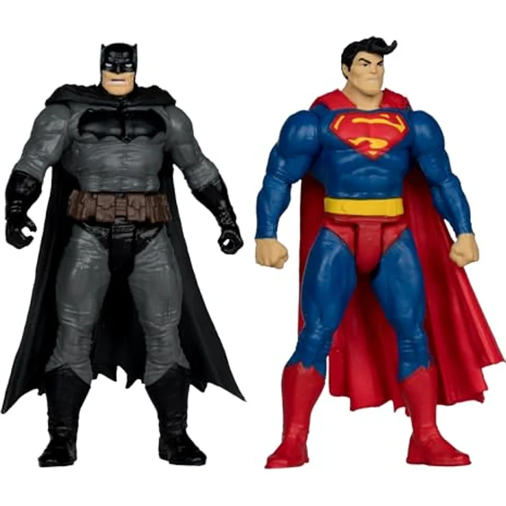 McFarlane DC Direct Page Punchers 4er-Pack Actionfiguren, Batman (Black Suit), Son of Batman (Dark Knight Returns #3), Superman, Joker (Dark Knight Returns #4), 7 cm – Bild 3