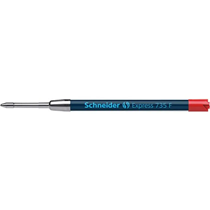 SCHNEIDER NOVUS Füller F, mittelspitz, langlebige Metalllegierung, rot