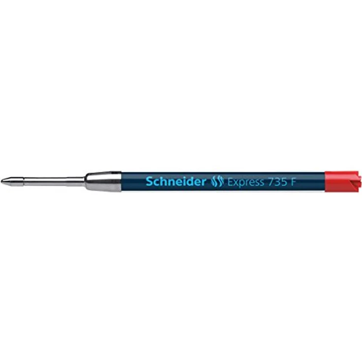 SCHNEIDER NOVUS Füller F, mittelspitz, langlebige Metalllegierung, rot – Bild 1
