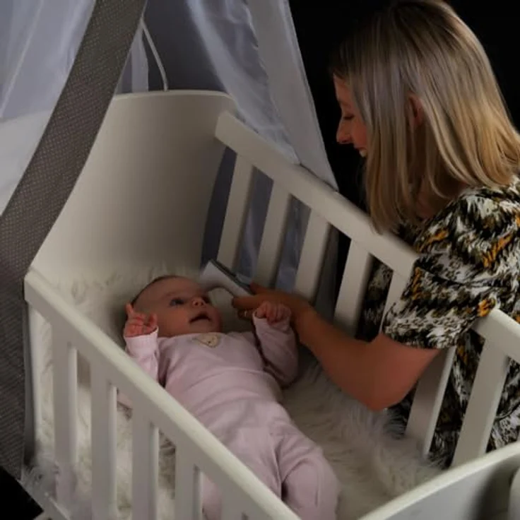 Reer Infrarot-Thermometer, Körpertemperaturmessung für Ohr und Stirn, mit Babymodus und beleuchtetem Display – Bild 6