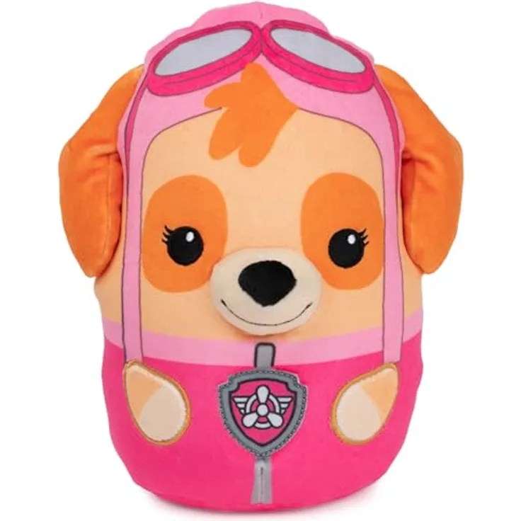 PAW PATROL GUND Trend Squishy Skye, 20 cm - hochwertiges Plüschtier zum Spielen und als Kissen verwendbar, im Original-Look der TV-Serie, empfohlen ab 1 Jahr