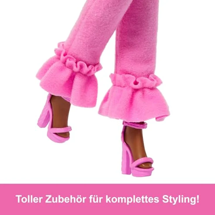 Barbie Anziehpuppe Barbie Deluxe Style - Fell – Bild 4