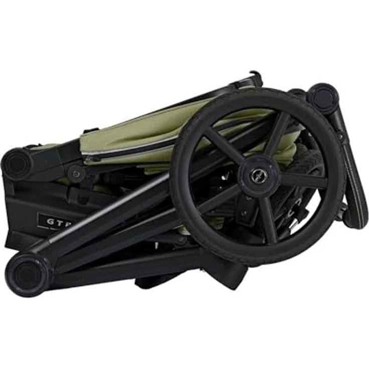 Hartan Kinderwagenset IVY GTR Outdoor, 3-teilig, Hellgrün, mit Federung, kugelgelagerten Rädern, 5-Punkte-Gurt, Made in Germany, EN 1888, UV 50+ – Bild 10